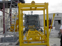 Erection of a used block making plant