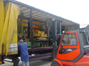 cuber truck loading